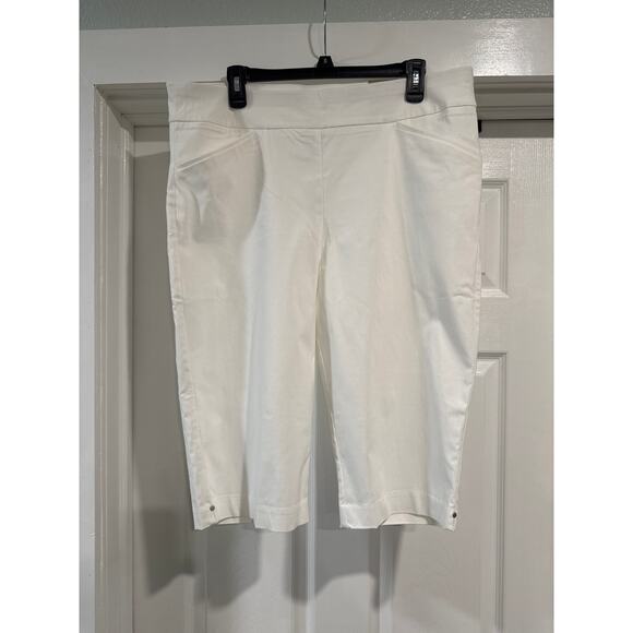 Chico's Perfect Slim Strech in Alabaster Women's Size 3 - Picture 1 of 12